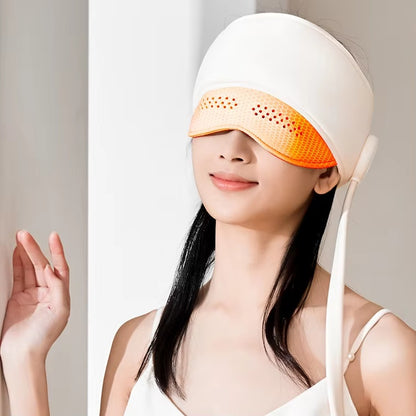 US Local Creative Sleep Aid Head Eye Massager Heating Pain Relief Relaxing Apparatusma Massage At Home