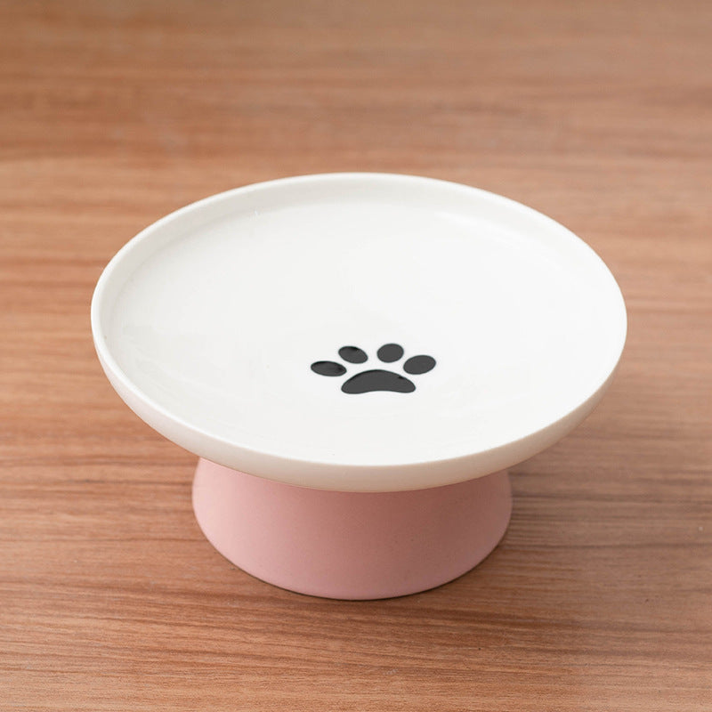 US Local Protective Ceramic Cat Food Bowl