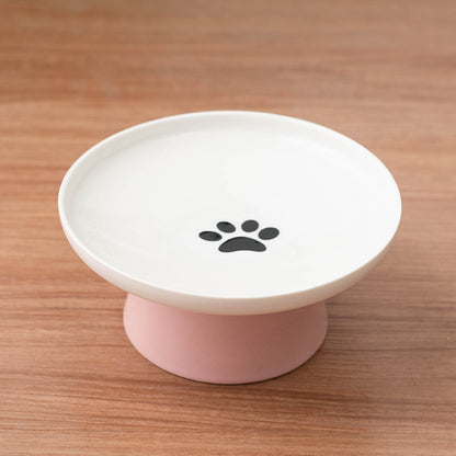 US Local Protective Ceramic Cat Food Bowl
