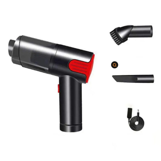 US Local Wireless-red Car Vacuum Cleaner Wireless Usb Charging Car Vacuum Cleaner Home Handheld Mini Desktop Vacuum Cleaner Portable