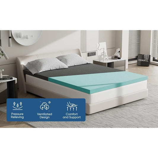 US Local Medium-hard Memory Foam Mattress, Relieves Pressure And Is A Good Helper For Deep Sleep