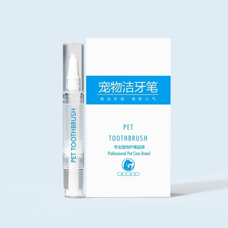 US Local Pet Toothbrush Pen Teeth Cleaning Tools Breath Pet