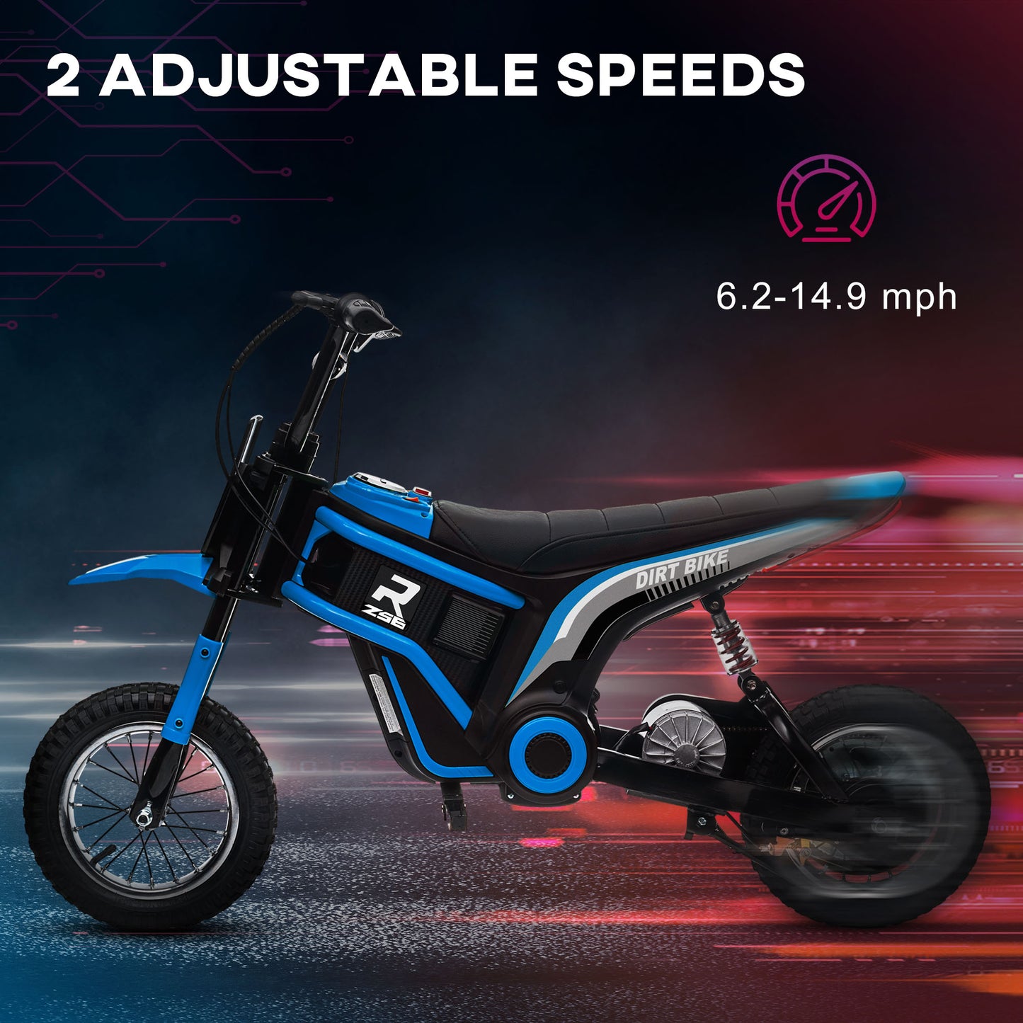 US Local 24V 350W Electric Dirt Bike Up to 15 MPH w/ Twist Grip Throttle
