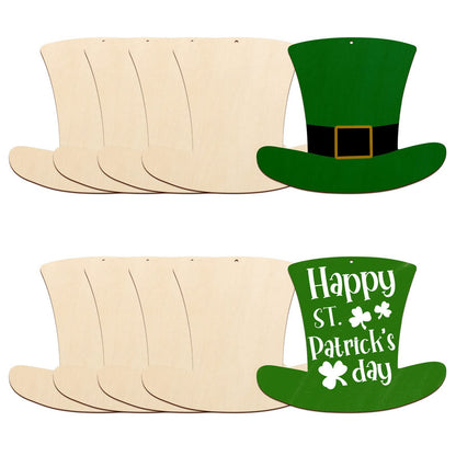 Wooden Craftwork Thanksgiving Snowflake Love Heart Big Pumpkin With Hole Handmade Pendant