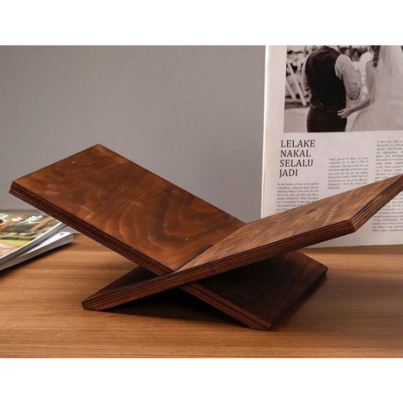 US Local Wooden  Bookshelf Magazine Rack