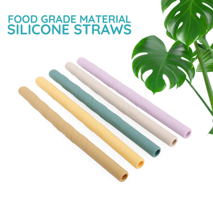 Soft Foldable Food Grade Silicone Straw