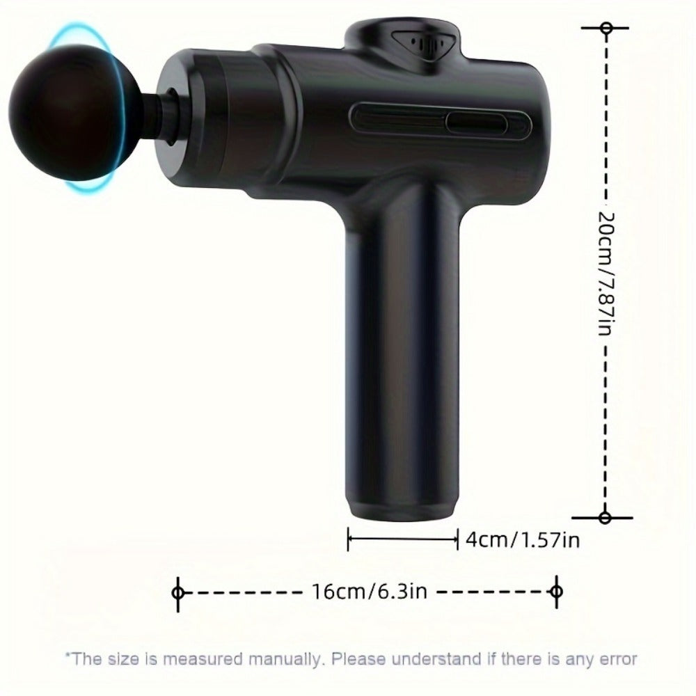 US Local Massage Gun Deep Tissue Percussion Massager For Athletes,Handheld Body Back Muscle Massager Gun With 8 Massage Heads