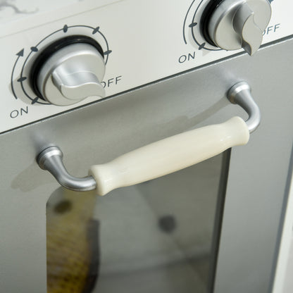 US Local Play Kitchen Set for Kids W/ Lights Sounds