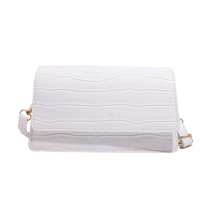 Portable Shoulder Messenger Bag Horizontal Square