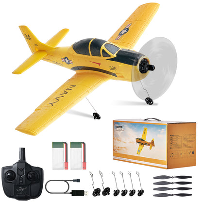 US Local VEVOR RC Airplane Trainer  EPP Foam RC Plane Toy 2.4 GHz Remote Control