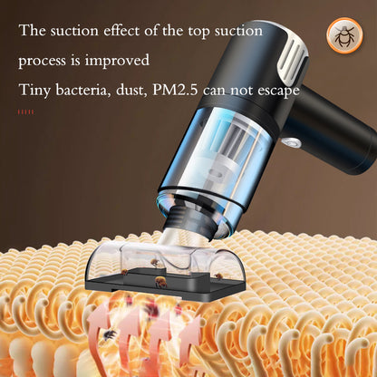 US Local Wireless-silver Car Vacuum Cleaner Wireless Usb Charging Car Vacuum Cleaner Home Handheld Mini Desktop Vacuum Cleaner Portable