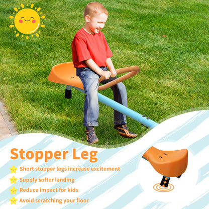 US Local Outdoor Children's Rotating Seesaw