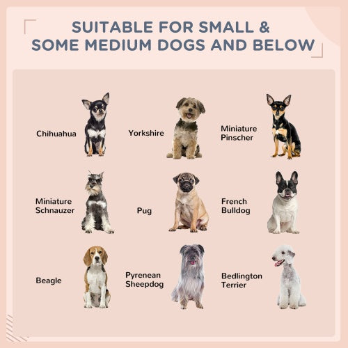 US Local PawHut Wicker Dog House Outdoor With Canopy, Rattan Dog Bed With Water-resistant Cushion, For Small And Medium Dogs, Dark Blue