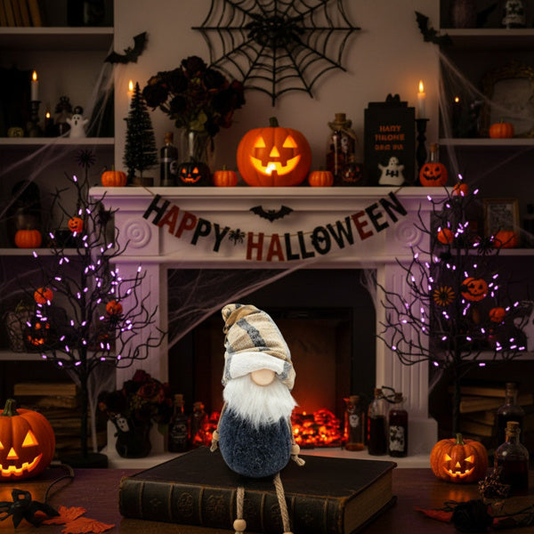 US Local 3PCS Set Christmas Gnomes Decorations Harvest & Thanksgiving Home Table Ornaments, Cute Holiday Decorations For Party Gifts, Autumn Farmhouse Gnome Centerpiece FBA Shipment