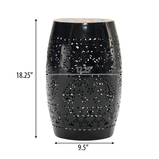 RUBY12SIDE TABLE -BLACK