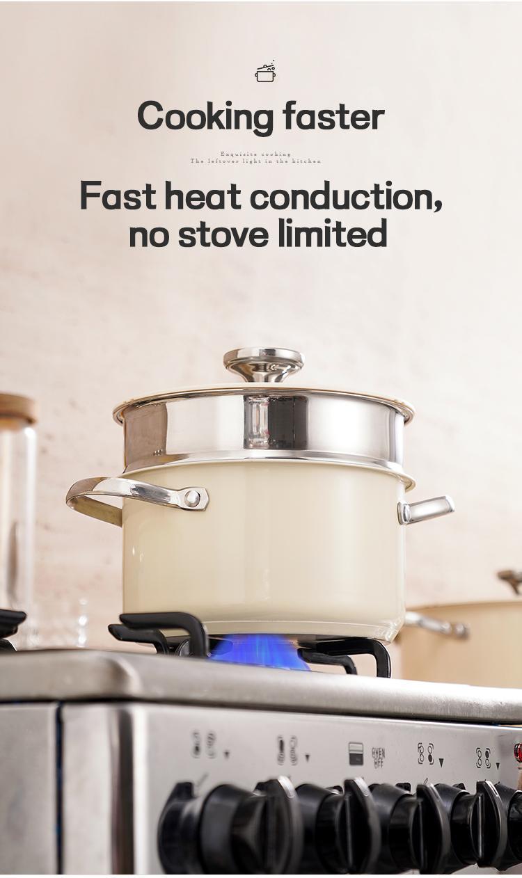 US Local Stainless Steel Pot 4-piece Set