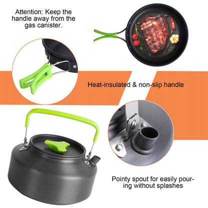 US Local 16 Camping Cookware Sets