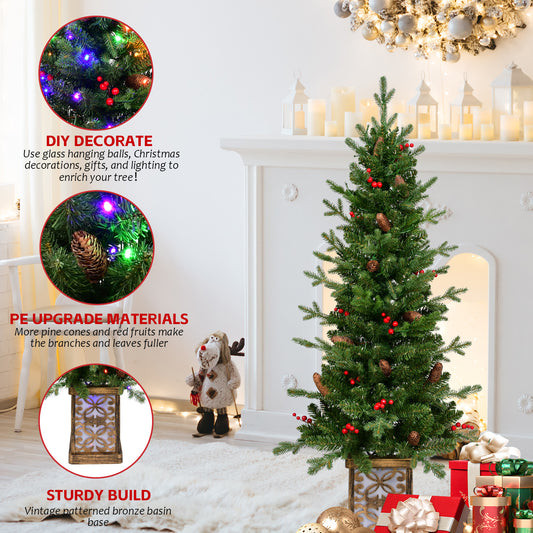 US Local 4ft PE, PVC, Christmas Tree
