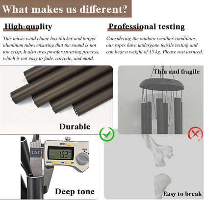 US Local Dog Memorial Gifts For Loss Of Dog, Pet Memorial Wind Chime, Loss Of Dog Sympathy Gift, Dog Remembrance Gift In Memory Of Dog Cat.