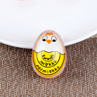 Creative Cartoon Boiled Egg Timer Kitchen Poached Egg Observer Boiled Egg Timer
