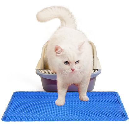 US Local Double Layer Rice Shaped Cat Litter Pad
