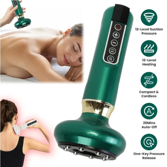 US Local Handheld Vacuum Suction Cup Massager Beauty Tool