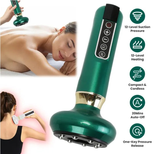 US Local Handheld Vacuum Suction Cup Massager Beauty Tool