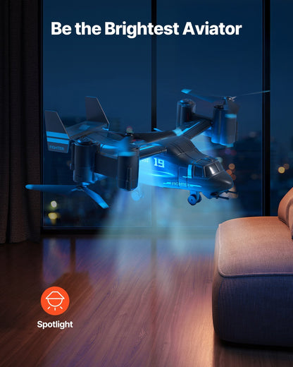 US Local RC Helicopter 4 Channel Remote Control Aircraft Wing Light Kid Toy Present