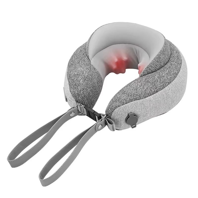 US Local Portable Electric U Shape Neck Massage Pillow Hot Sale Shiatsu Kneading Neck Massager