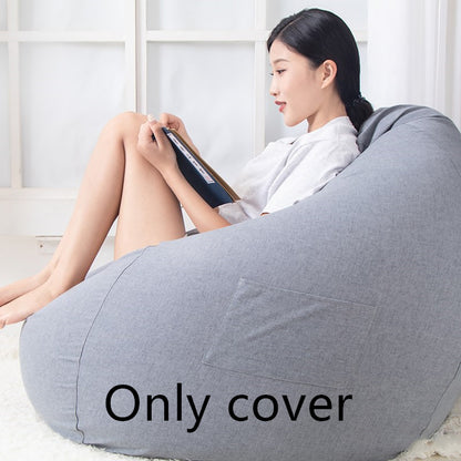 Lazy Sofa Cover Bean Bag Sofa