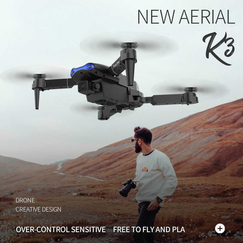 US Local The Battery Configuration Of The E99 Smart Camera Drone Features Real-time Image Transmission From A Single Camera. It Has One-click Touch And Landing Functions. This Is A Foldable Remote-controlled D