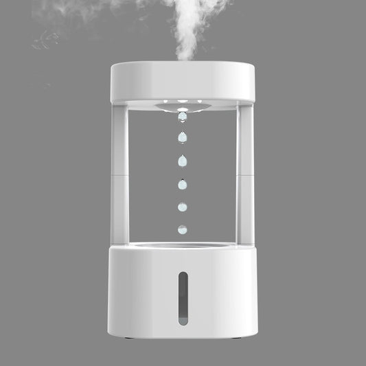 Creative Anti-gravity Water Drop Air Humidifier Air Conditioning Mist Spray Household Quiet Bedroom Office With 580ML Water Tank
