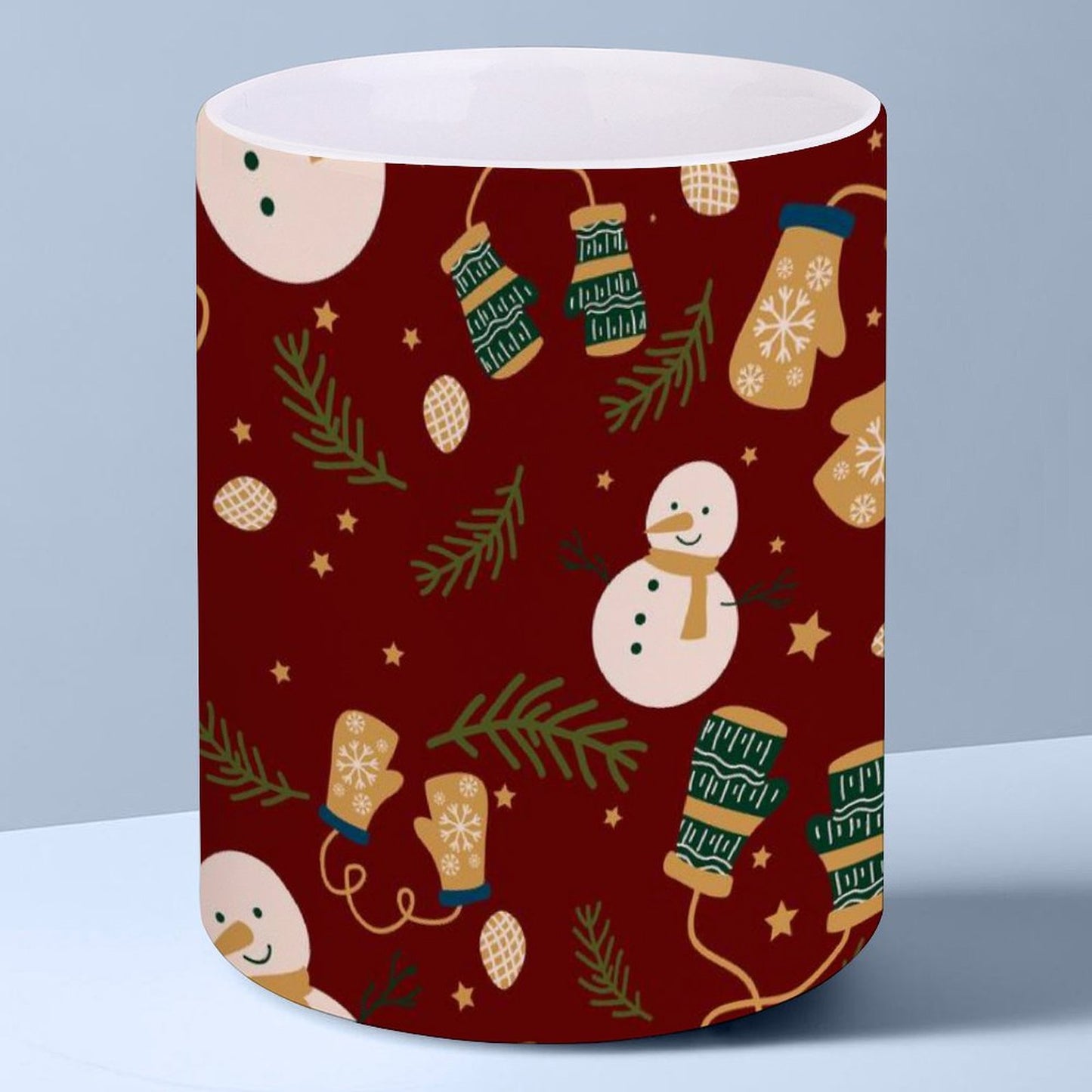 POD US Local White mug with full print, Christmas 0105