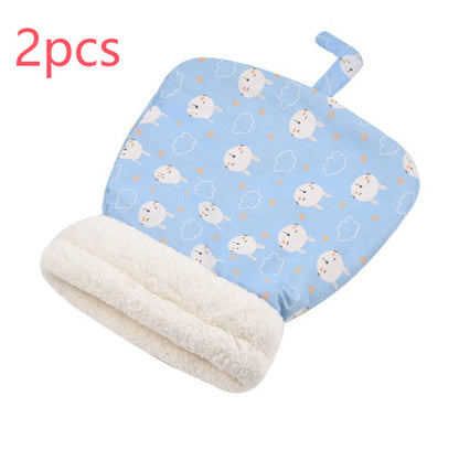 Lambswool Thickened Pocketable New Winter Linen Sleeping Bag Cat Nest