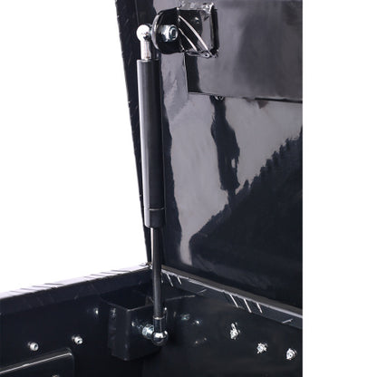 US Local 39inch Aluminum Tool Box,heavy Duty Truck Bed Tool Box,outdoor Trailer Pickup Storage Tool Box,RV Storage Organizer,underbody Box W Lock Keys,black 39x13x10inch