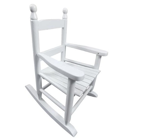 US Local Children's Rocking Chair White