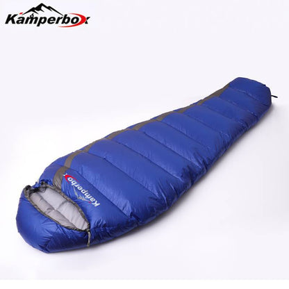 US Local Kamperbox Sleeping Bag Winter Low-temperature Down Sleeping Bag Camping