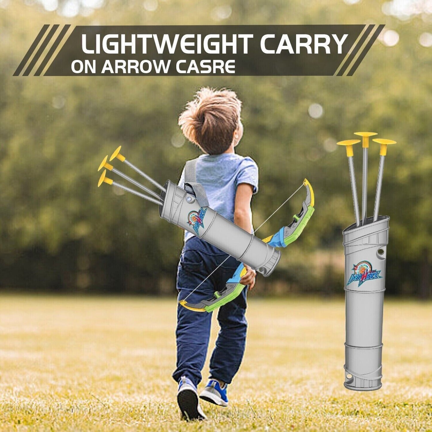 US Local Bow And Arrow Toys Set 10 Arrow Suckers Per Set Christmas Gifts For Kids