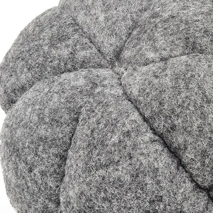 Set Of 3, 8.3x8.3x5.5 Gray Pumpkin, Pumpkin Ornament Decor For Holiday Harvest Festival Fall Festival   Thanksgiving