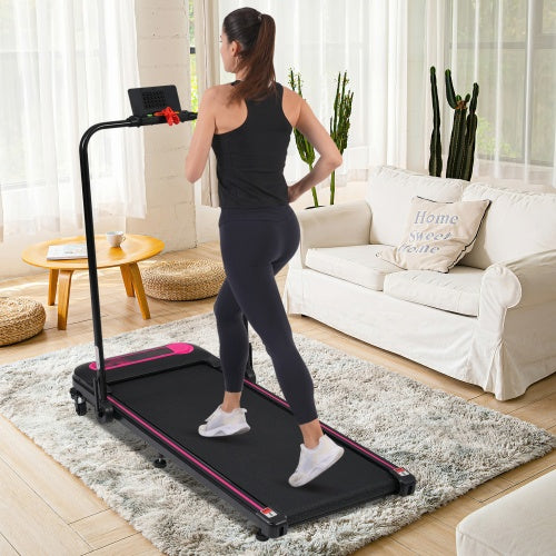 US Local NEW Folding Walking Pad Under Desk Treadmill For Home Office -2.5HP Walking Treadmill With Incline 0.5-7.5MPH 300LBS Capacity Treadmill For Walking Running - Two Ways To Adjust Speed