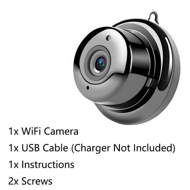 US Local CCTV Camera WiFi 1080P Wireless IR Indoor Outdoor Security Night Vision Home CAM