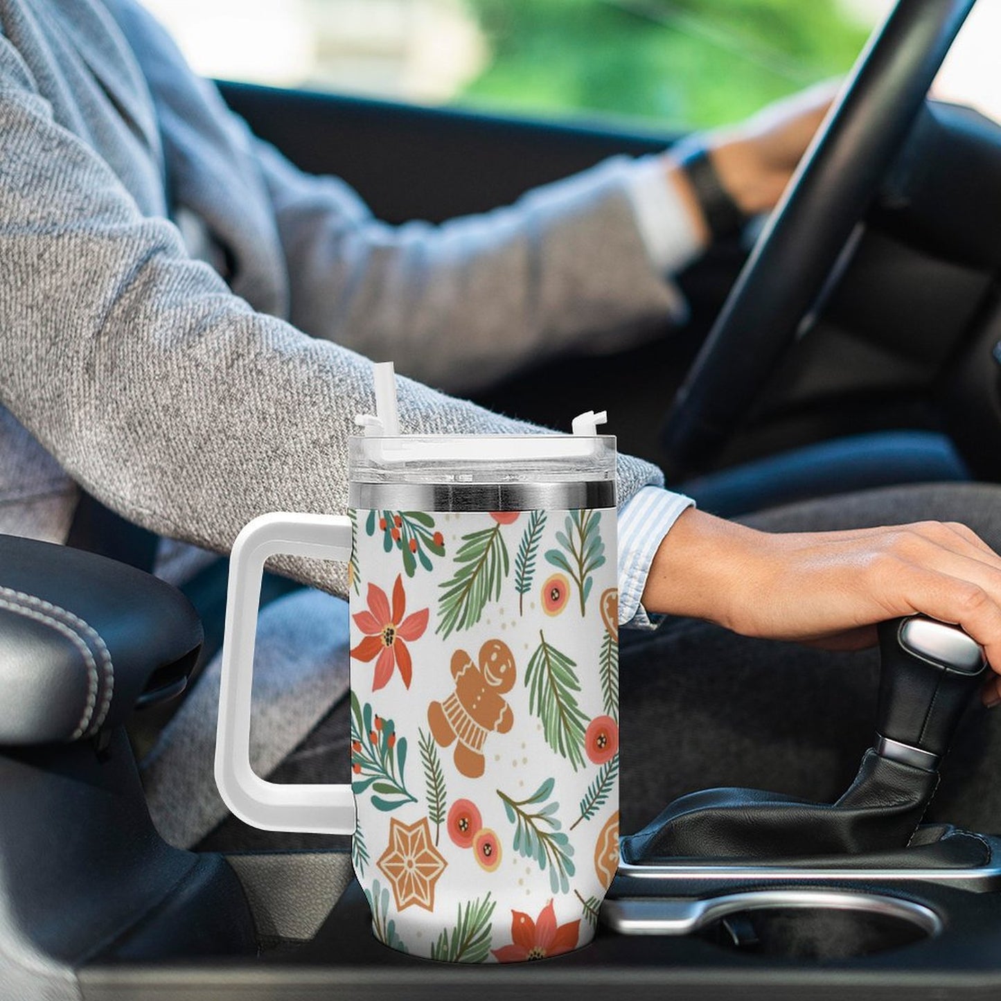 PHDT00022 POD US Local Tumbler 40 oz Large Capacity Car Cup Christmas