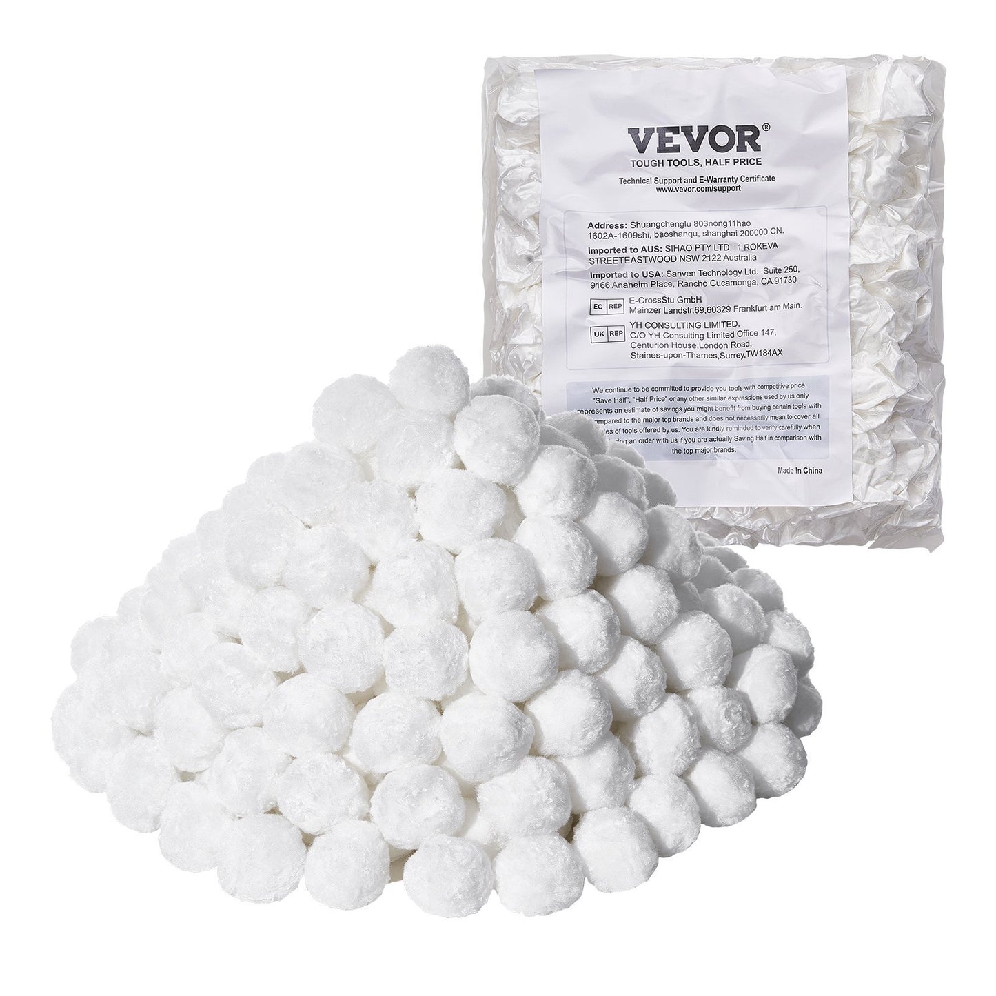 US Local Pool Filter Balls For Sand FilterPump 3.5 Lbs Reusable For Swimming Pool