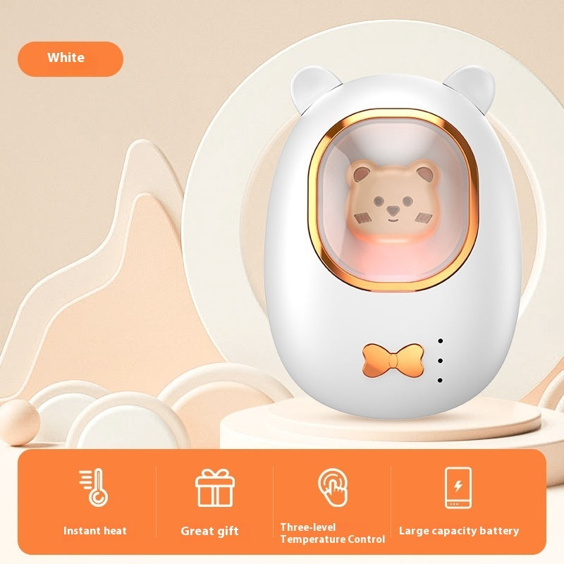 Rechargeable Portable Hand Warmer Designed For Easy Carrying During Outdoor Activities Like Hiking And Camping