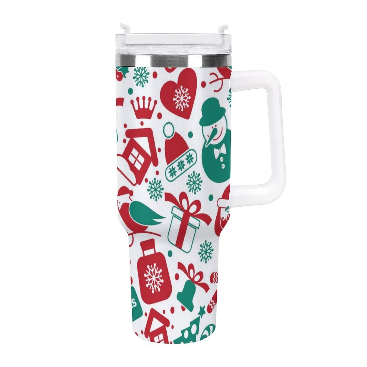 PHDT00275 POD US Local Tumbler 40 oz Large Capacity Car Cup Christmas