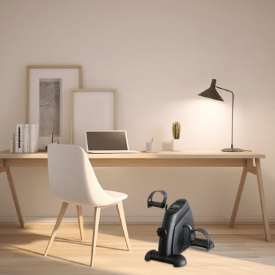 US Local Mini Exercise Bike Rehabilitation Training Walking Machine Home Rehabilitation Maximum Weight 120KG With Electronic Display And Instep Restraint Strap