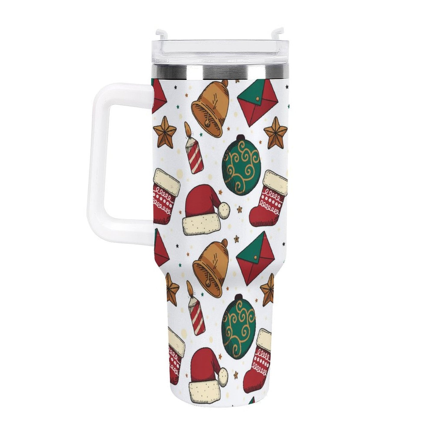 PHDT00162 POD US Local Tumbler 40 oz Large Capacity Car Cup Christmas