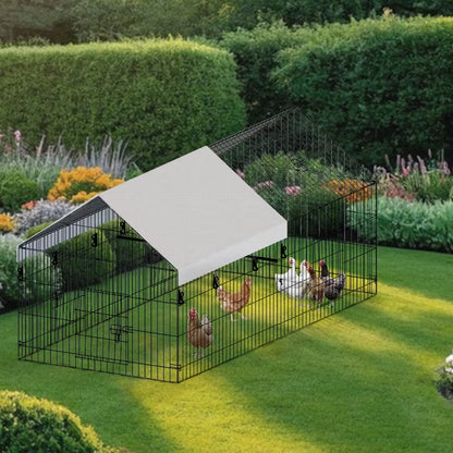 US Local Pointed Wire Chicken Coop For Poultry Breeding