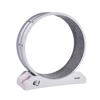 US Local Cat Exercise Wheel 31.5 In Large Indoor Cat Running Wheel Treadmill White