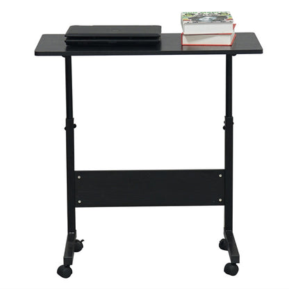 US Local Large Mobile Multi Purpose Side Desk Computer Desk Cover - Black